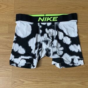 Nike Dri Fit Essential Micro Black and White Graphic Boxer Briefs Small Men’s